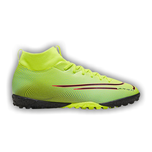 Nike Mercurial Superfly 7 Academy MDS TF PS 'Lemon Venom Aurora'