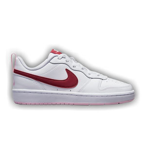 Nike Court Borough Low 2 GS 'White Dark Beetroot'