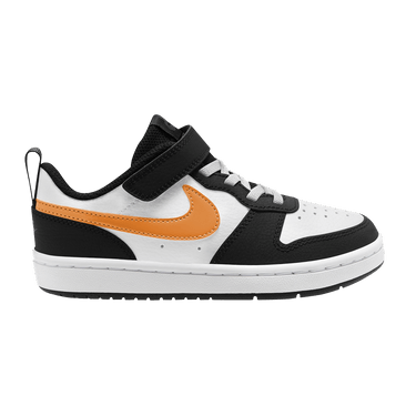 Nike Court Borough Low 2 PS 'White Black Orange'