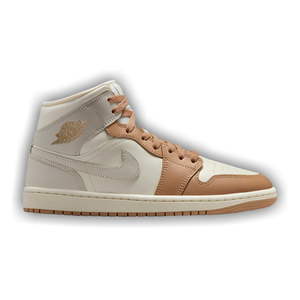 Wmns Air Jordan 1 Mid 'Pale Ivory Hemp'