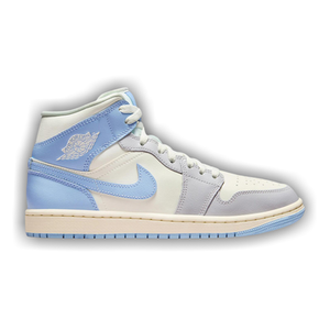 Wmns Air Jordan 1 Mid 'Psychic Blue Sail Coconut Milk'
