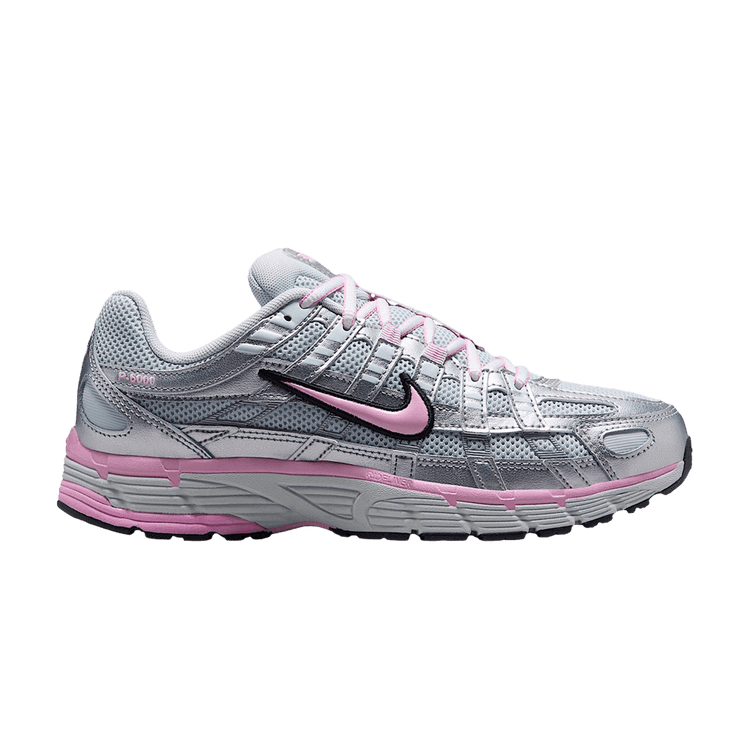 Nike Wmns P-6000 'Pure Platinum Metallic Silver Black Pink' BV1021 020
