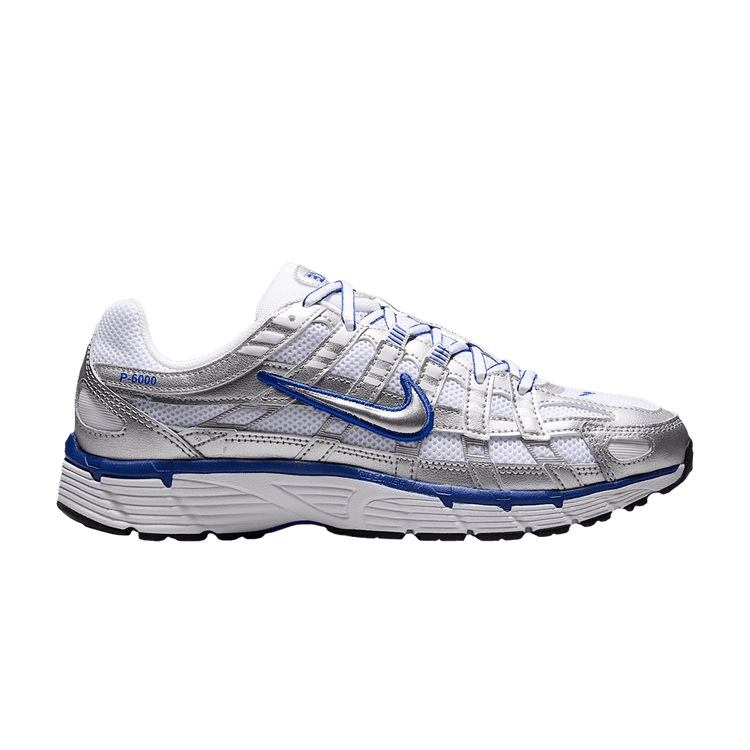 Nike Wmns P-6000 'White Old Royal Black Metallic Silver' BV1021 111
