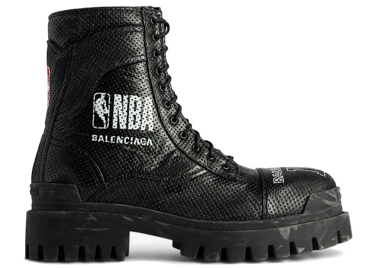 Balenciaga Combat Strike Boot NBA Black 845015 WCD4A 1088