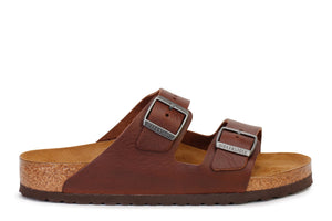Birkenstock Arizona Leather 'Vintage Wood Roast'