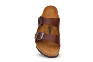 Birkenstock Arizona Leather 'Vintage Wood Roast'