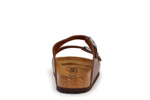 Birkenstock Arizona Leather 'Vintage Wood Roast'
