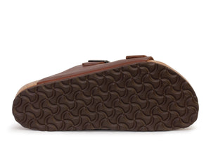 Birkenstock Arizona Leather 'Vintage Wood Roast'