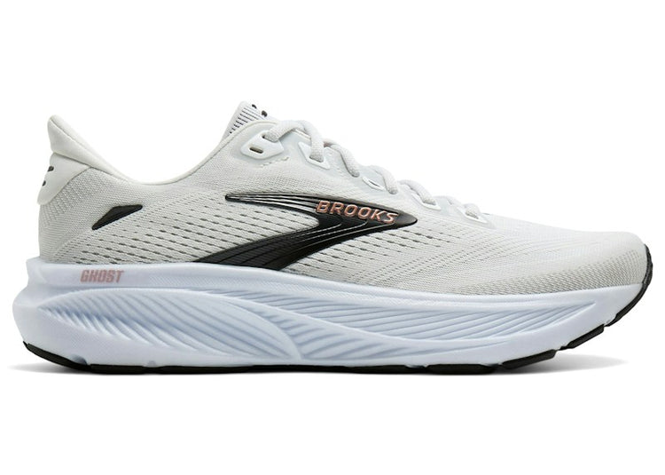 Brooks Ghost 18 White Black Rose Gold (Women's) 120482-1B-105