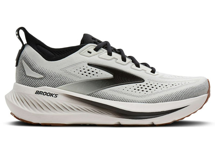 Brooks Glycerin 23 White Black Gum 110476-1D-187