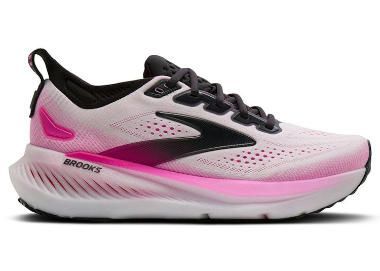 Brooks Glycerin 23 White Phantom Cyber Pink (Women's) 120465-1B-111