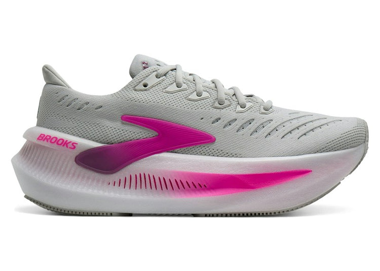 Brooks Glycerin Max 2 Oyster Argyle Cyber Pink (Women's) 120468-1B-048