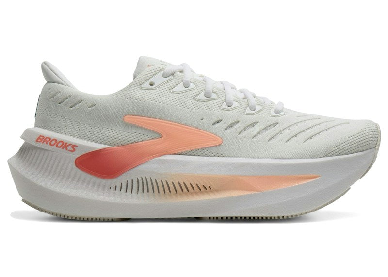 Brooks Glycerin Max 2 White Coral Peach (Women's) 120468-1B-197