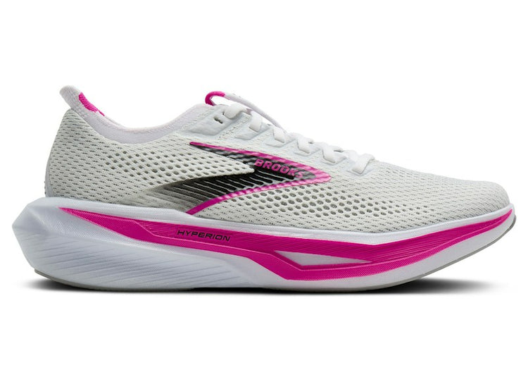 Brooks Hyperion 3 White Luminary Cyber Pink (Women's) 120453-1B-189