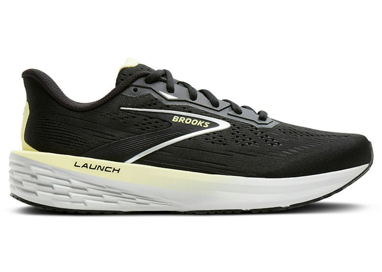 Brooks Launch 12 Black Luminary Oyster (Women's) 120471-1B-018