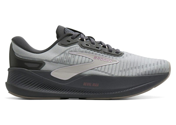 Brooks Revel Max Harbor Mist Grey Metallic (Women's) 120470-1B-060