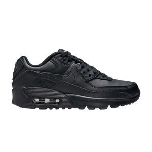 Nike Air Max 90 Leather GS 'Triple Black'