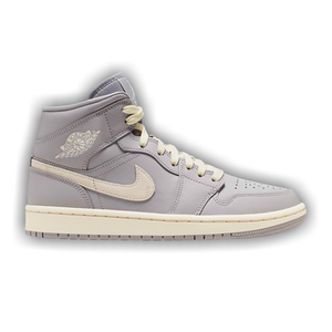 Wmns Air Jordan 1 Mid 'Grey Light Bone'