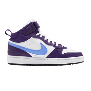 Nike Court Borough Mid 2 GS 'White Eggplant'