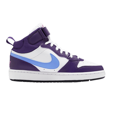 Nike Court Borough Mid 2 GS 'White Eggplant'
