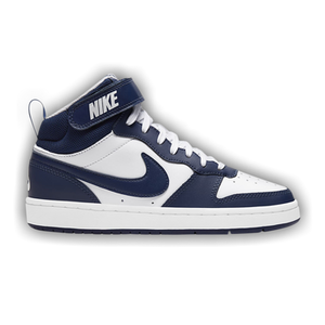 Nike Court Borough Mid 2 GS 'White Signal Blue'