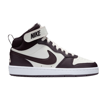 Nike Court Borough Mid 2 GS 'Burgundy White'
