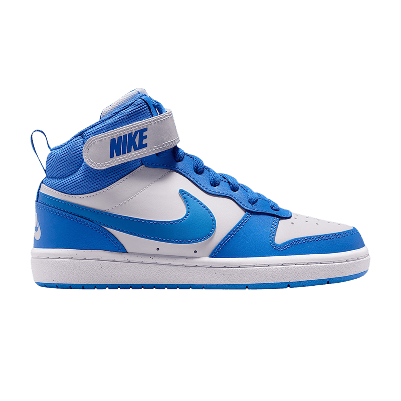 Nike Court Borough Mid 2 GS 'White Blue Crystal White Blue Crystal' CD7782 134