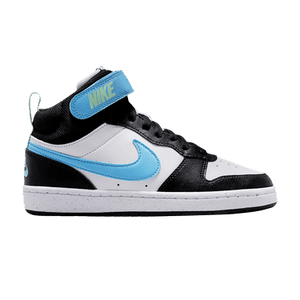 Nike Court Borough Mid 2 GS 'White Black'