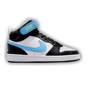 Nike Court Borough Mid 2 GS 'White Black'