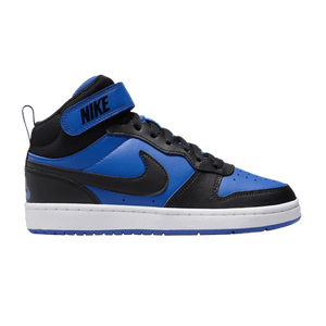 Nike Court Borough Mid 2 GS 'Black Game Royal'