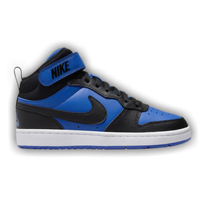 Nike Court Borough Mid 2 GS 'Black Game Royal'
