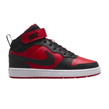 Nike Court Borough Mid 2 GS 'Black University Red'