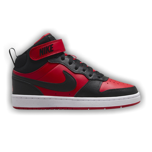 Nike Court Borough Mid 2 GS 'Black University Red'