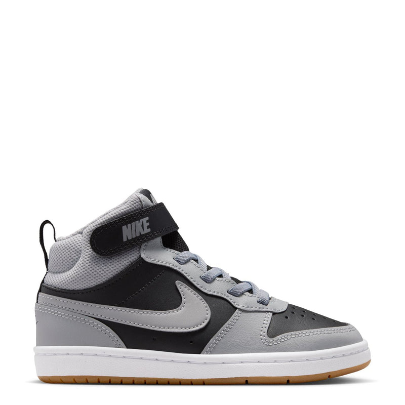 Nike Court Borough Mid 2 PS 'Black White'