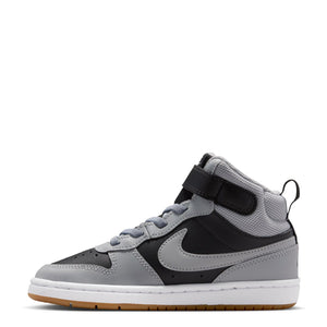 Nike Court Borough Mid 2 PS 'Black White'