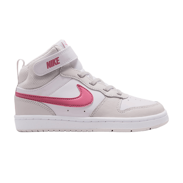Nike Court Borough Mid 2 PS 'White Vast Grey White Peony' CD7783 133