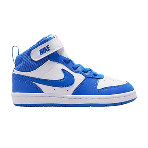 Nike Court Borough Mid 2 PS 'White Blue Crystal'