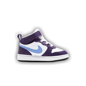 Nike Court Borough Mid 2 TD 'White Eggplant'