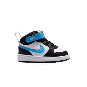 Nike Court Borough Mid 2 TD 'White Black Arctic Green'