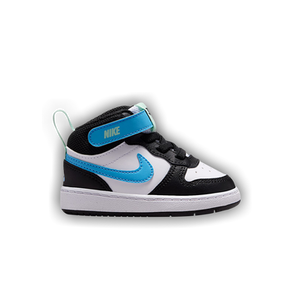 Nike Court Borough Mid 2 TD 'White Black Arctic Green'