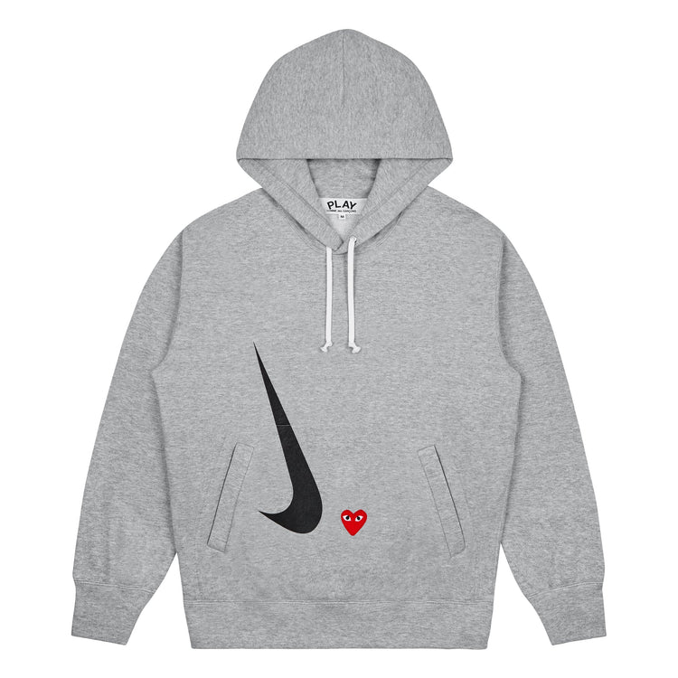 Nike Women's x Comme des Garçons PLAY Hoodie 'Grey'
