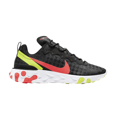 Nike React Element 55 'Checkered Crimson Volt'