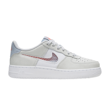 Nike Air Force 1 Low GS 'Transparent White Swoosh'