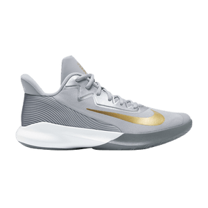 Nike Precision 4 'Wolf Grey Metallic Gold'