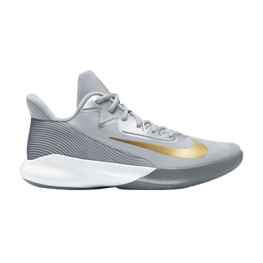 Nike Precision 4 'Wolf Grey Metallic Gold'