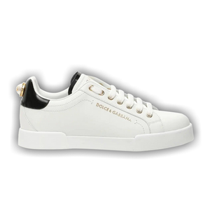 Dolce & Gabbana Wmns Portofino 'White Black Gold'