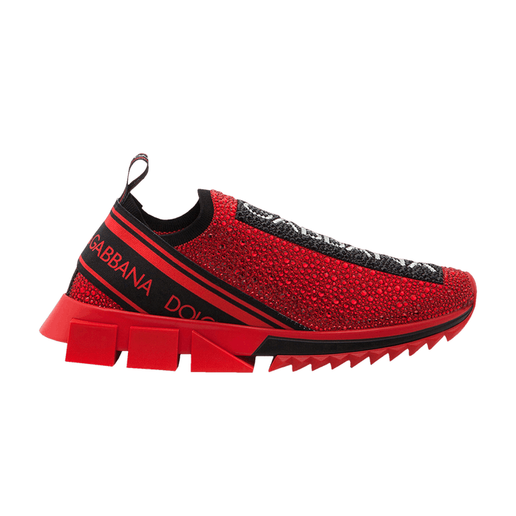 Dolce & Gabbana Wmns Sorrento Melt 'Red Crystals' CK1644 AZ2848 9854