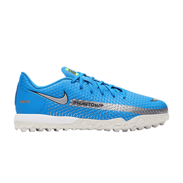 Nike Phantom GT Academy TF GS 'Photo Blue Metallic Silver'