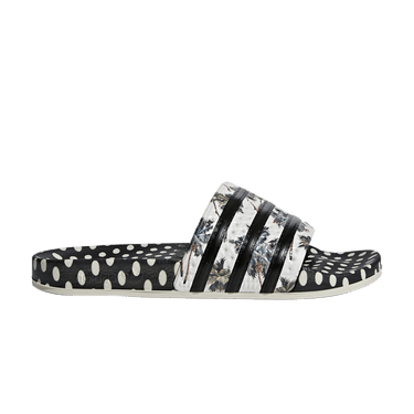 Adidas Wmns Adilette Slide 'Black White Silver'