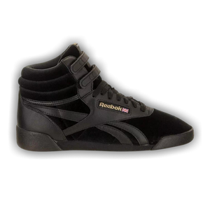 Reebok Freestyle High Big Kid 'Velvet - Black Gold'